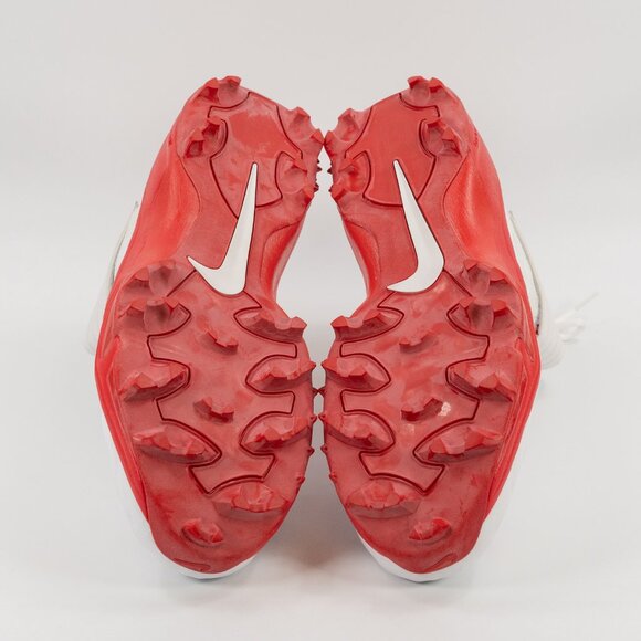 Nike Force Savage Pro 2 Shark 'White University Red' BV5448-104 Football Cleats - Picture 7 of 7